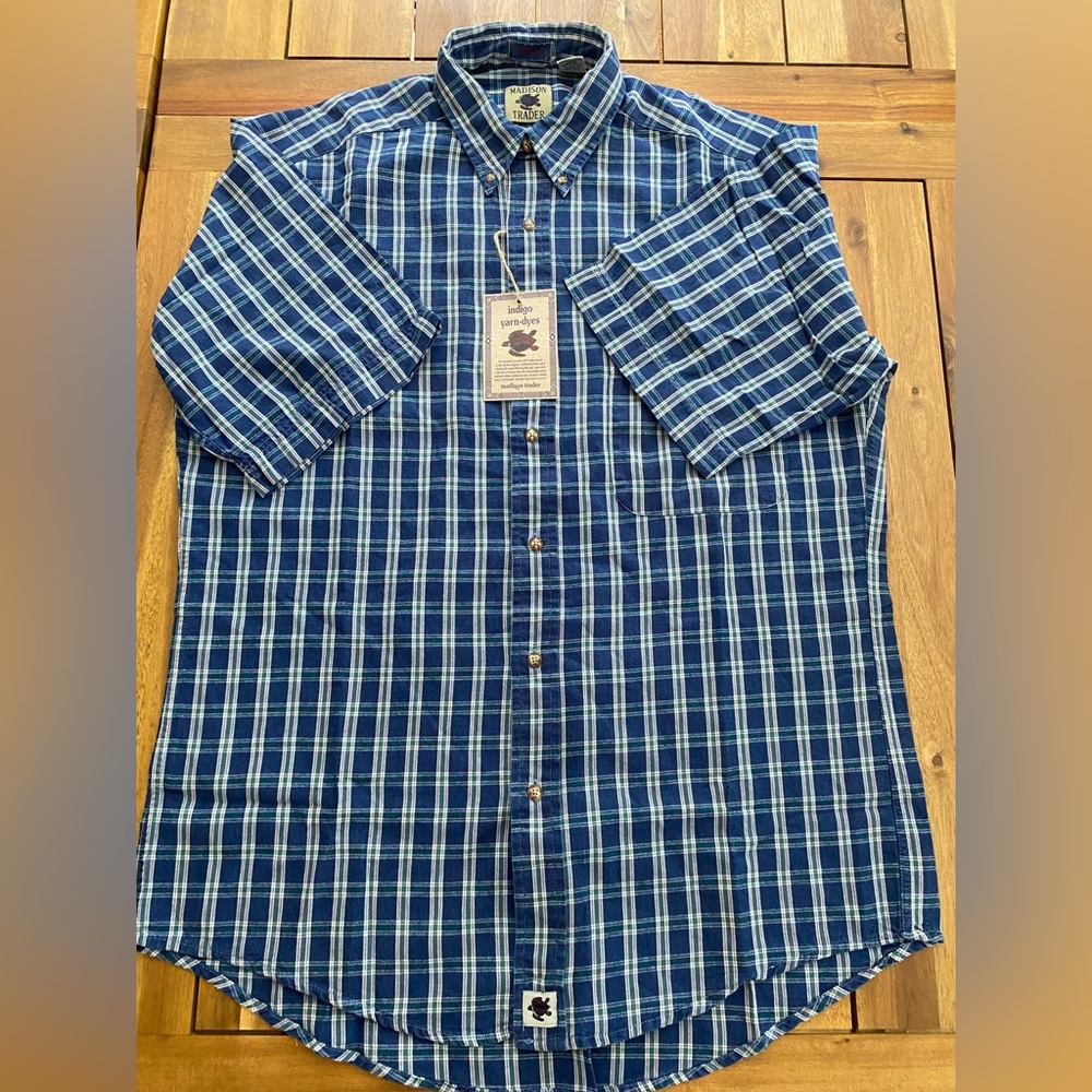 Madison Trader NWT Mens Button-down